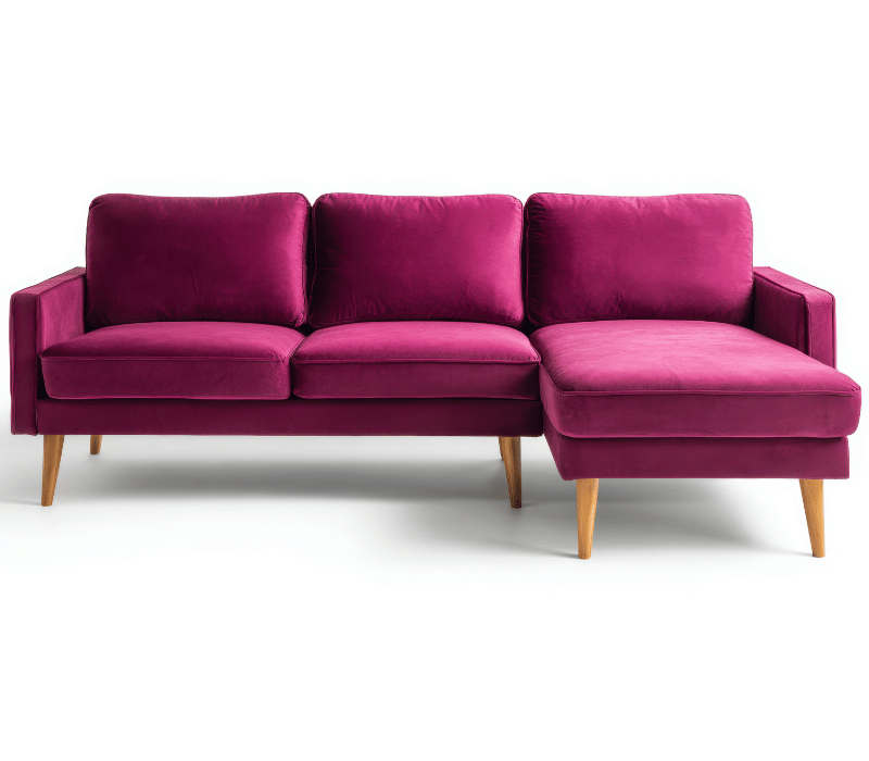Designer Pink Sofa